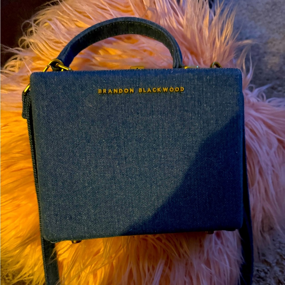 Brandon Blackwood denim trunk